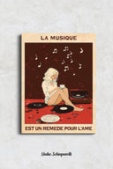 La música es un remedio para el alma 
