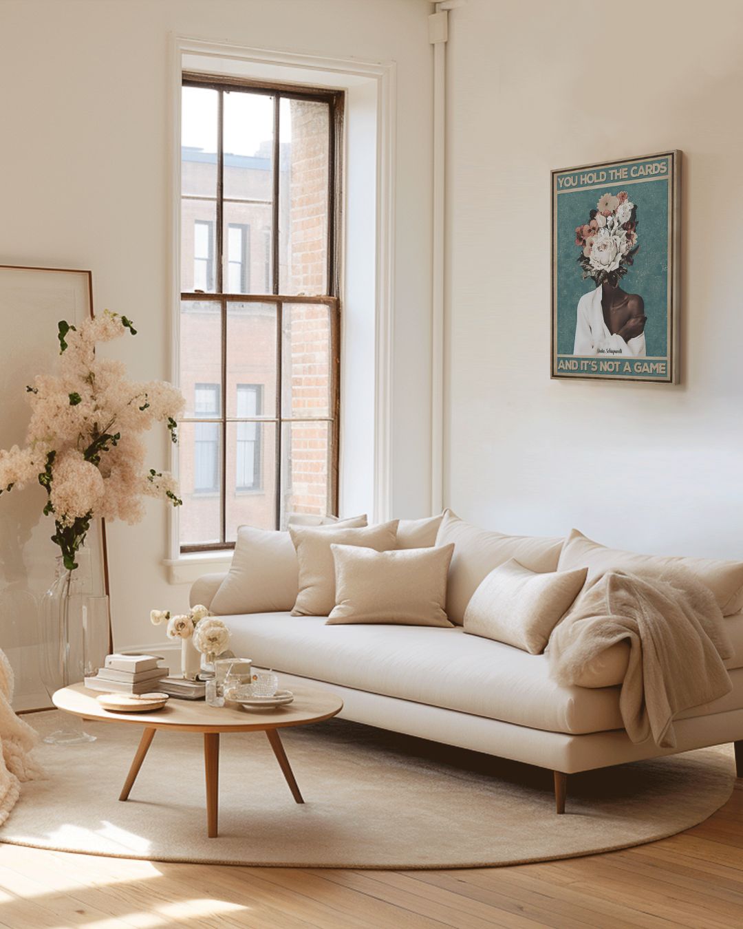 You hold the cards and it's not a game