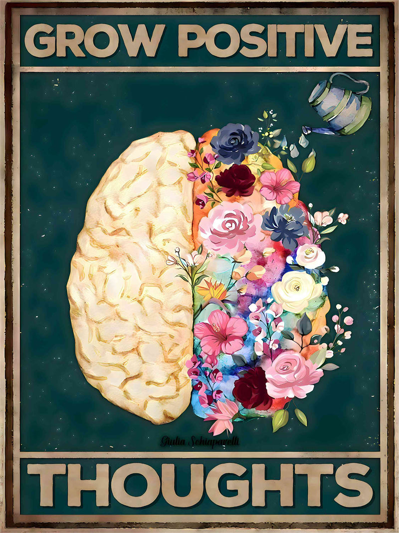 Wachse positive Gedanken 