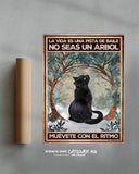 Das Leben ist eine Tanzfläche. Sei kein Baum, bewege dich mit dem Rhythmus 