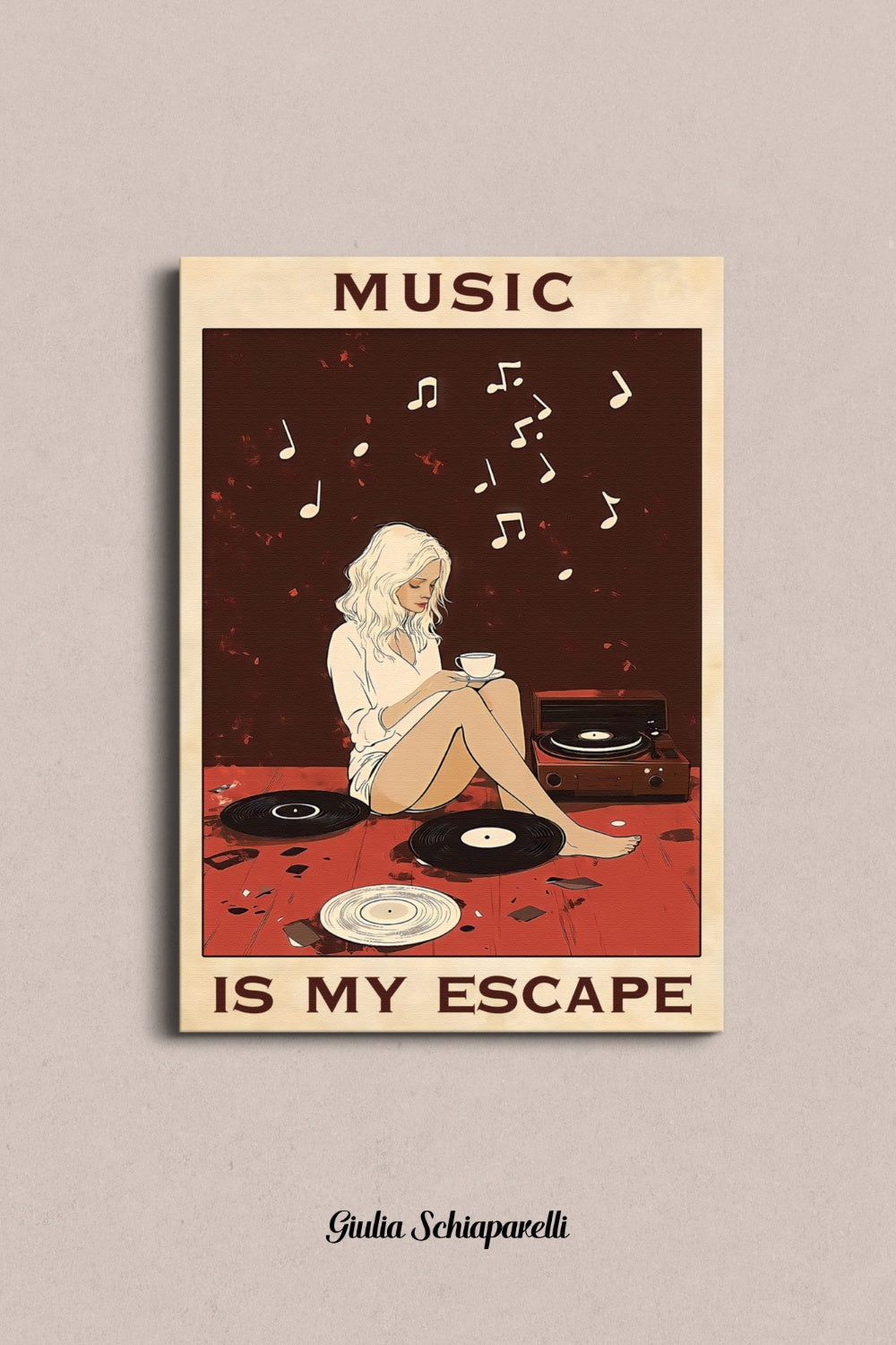 La música es mi escape 