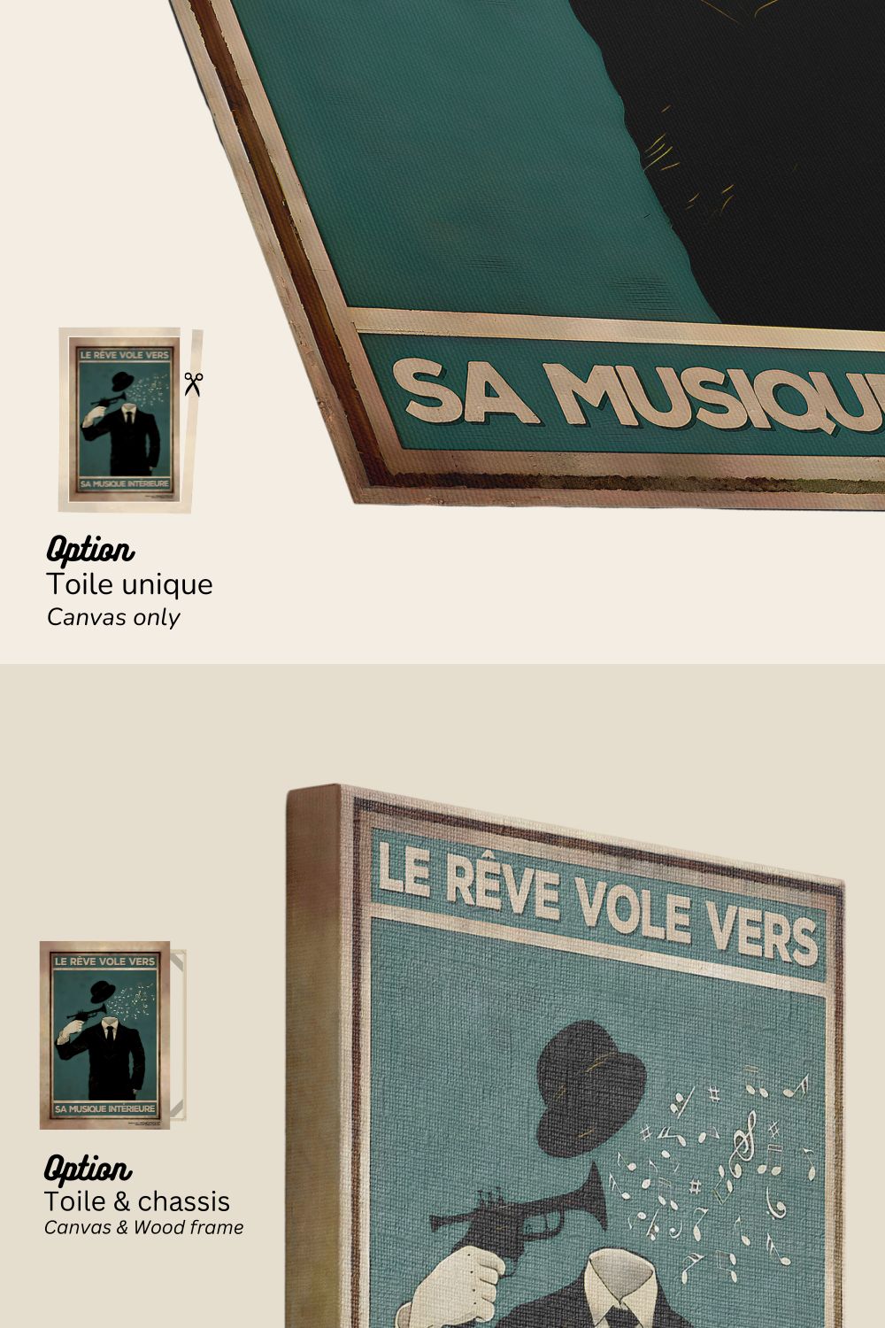 El sueño vuela hacia su música interior 