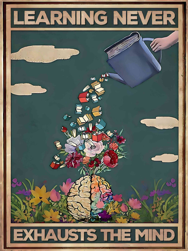 Lernen erschöpft den Geist niemals 