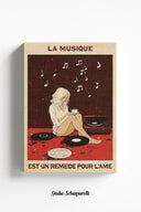 La música es un remedio para el alma 