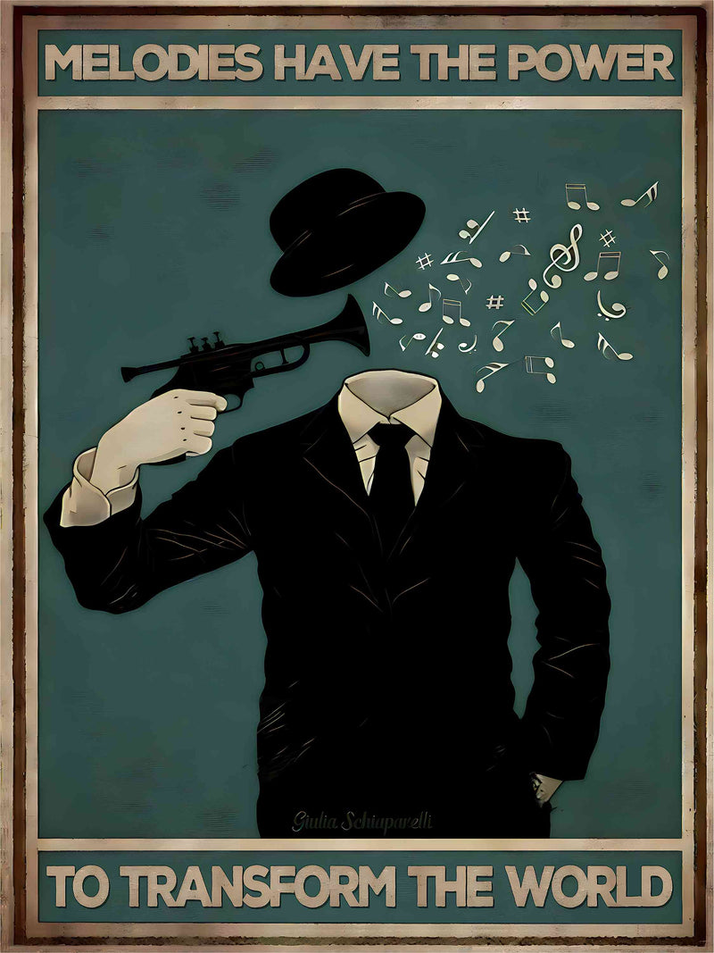 Melodien haben die Kraft, die Welt zu verändern 