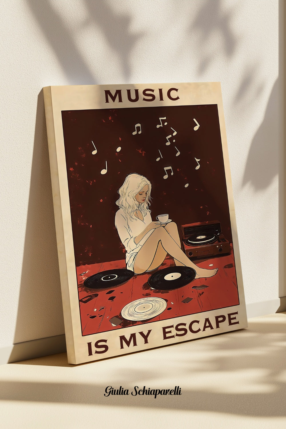La música es mi escape 