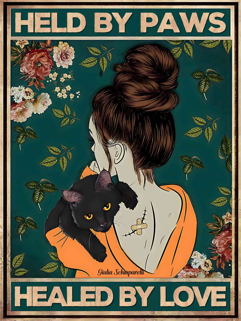 Von Pfoten gehalten, durch Liebe geheilt 