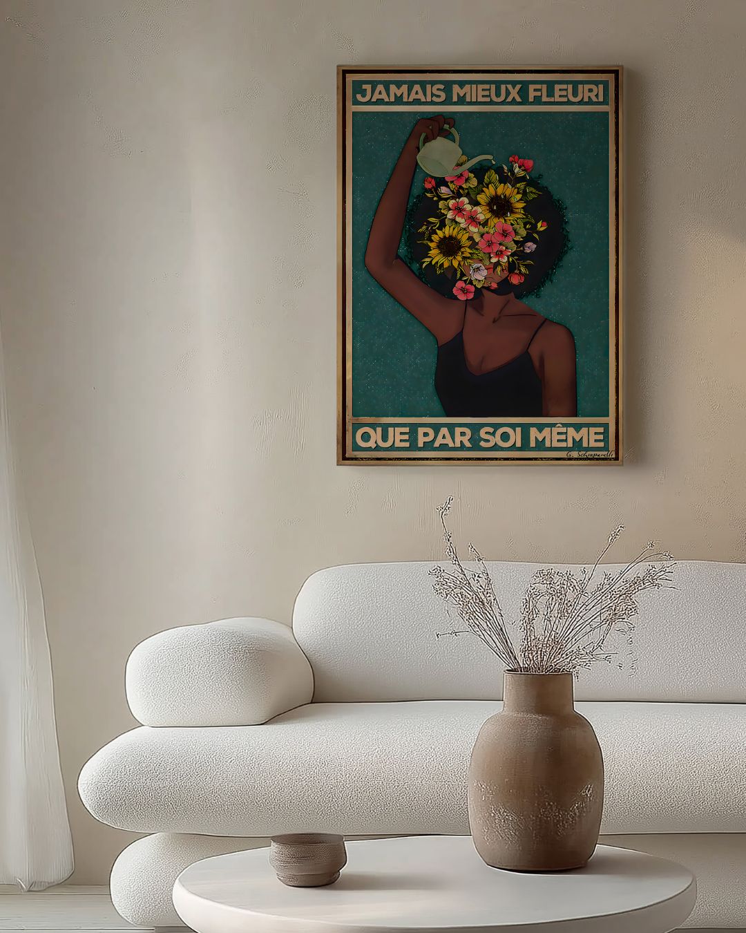 Never better bloomed than by oneself 