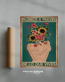 Blühe durch das, was du lebst 