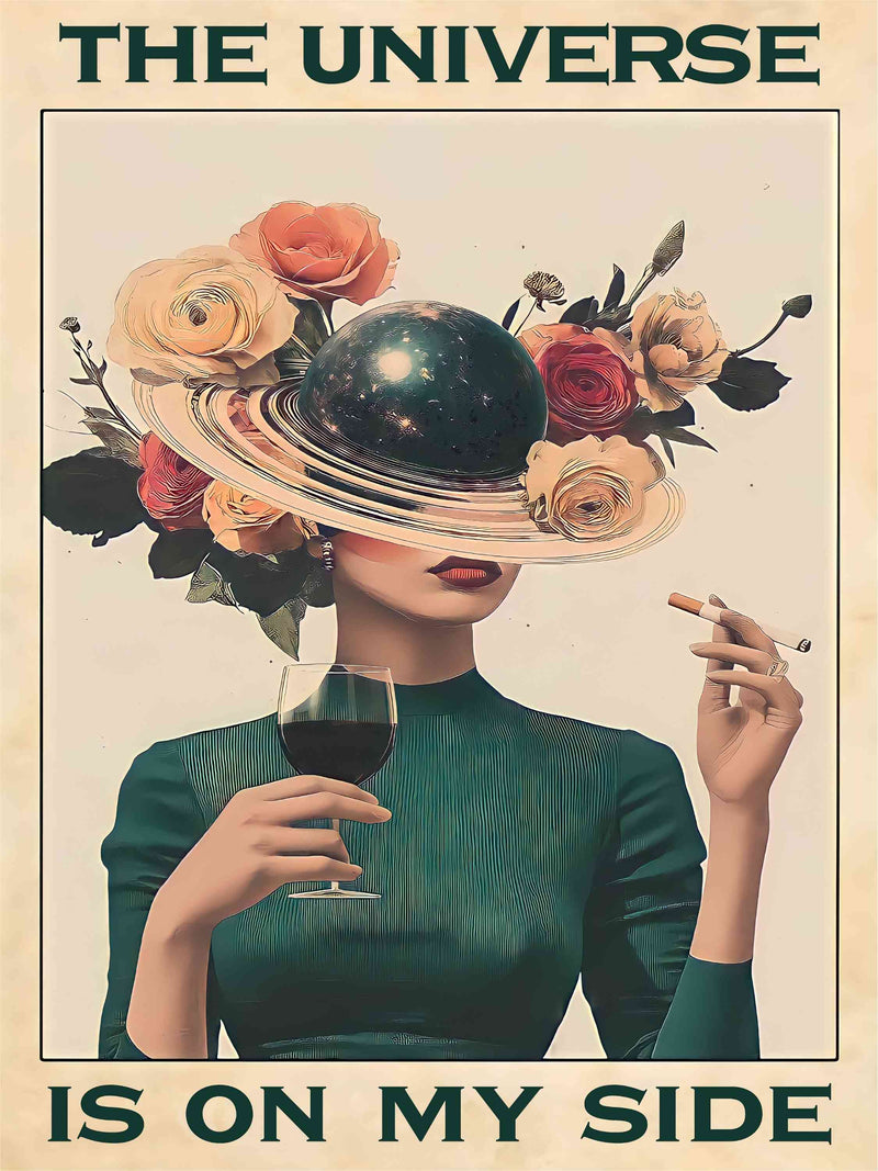 Das Universum ist auf meiner Seite 