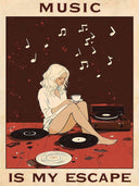 La música es mi escape 