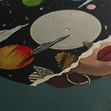 Toile - De wereld is eenvoudig wanneer je het universum als doel hebt 
