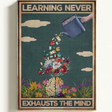 Learning never exhausts the mind