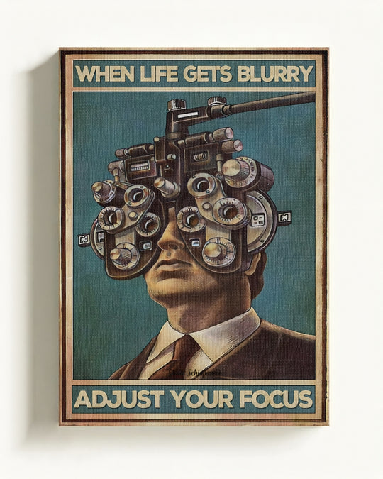 When life gets blurry, adjust your focus