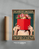 Ein Buch ist eine Blume, die im Geist dessen erblüht, der sie kultiviert. 