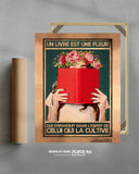 Ein Buch ist eine Blume, die im Geist dessen erblüht, der sie kultiviert. 