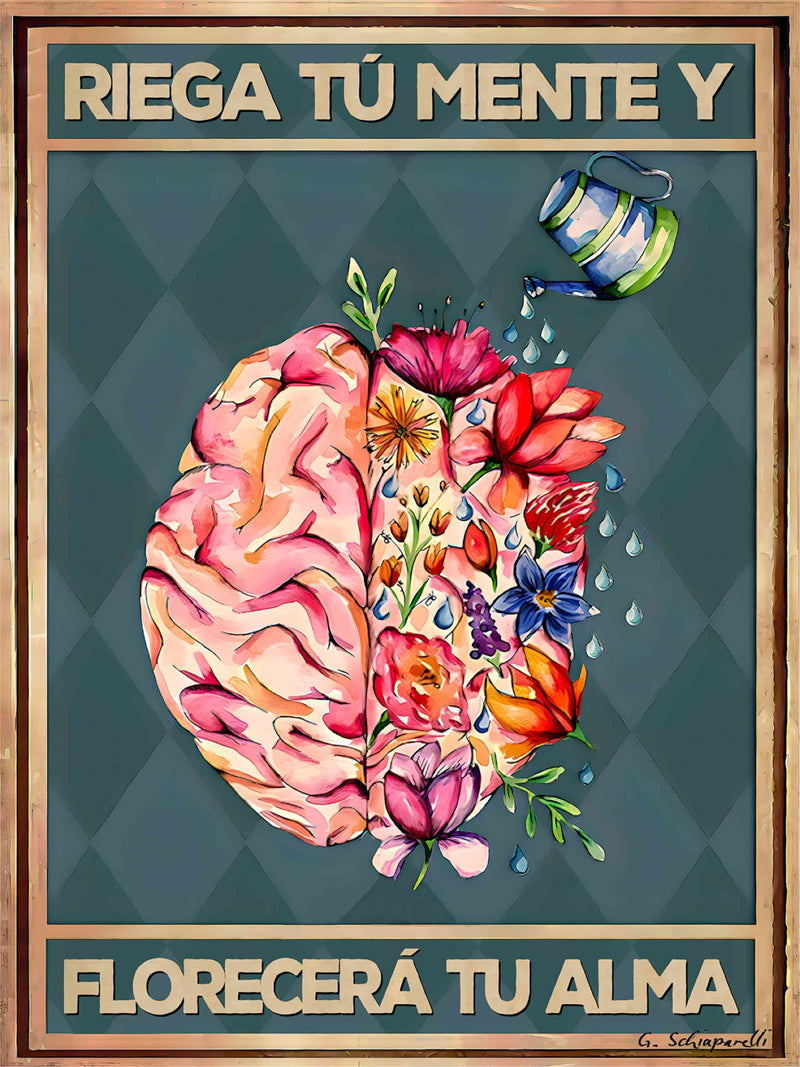 Bewässere deinen Geist und deine Seele wird erblühen 