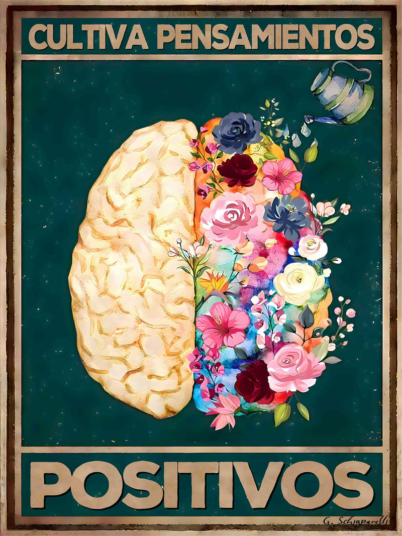 Kultiviere positive Gedanken 