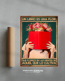 Ein Buch ist eine Blume, die aus den Gedanken dessen blüht, der es pflegt. 