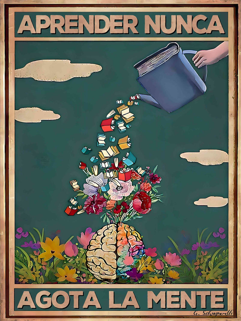 Lernen erschöpft den Geist nie 