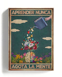 Aprender nunca agota la mente 