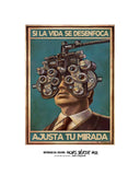 Si la vida se desenfoca, ajusta tu mirada 