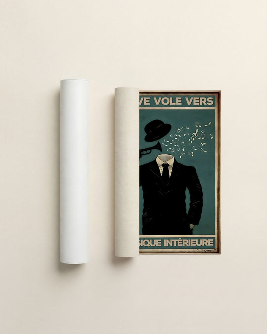 Le rêve vole vers sa musique intérieure