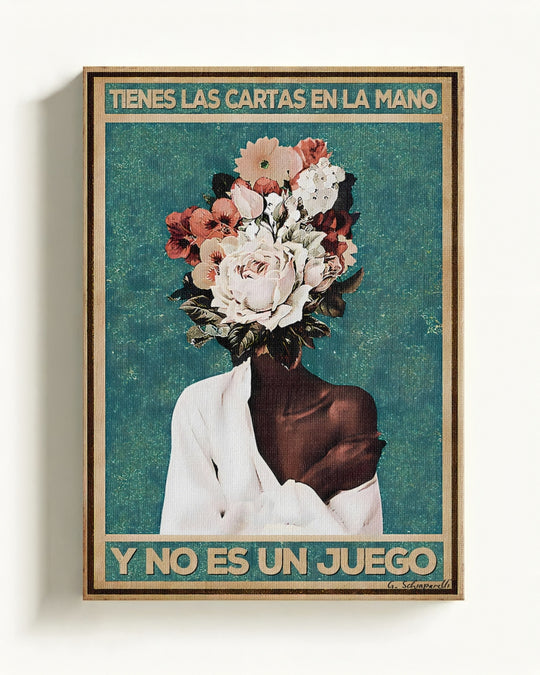 Tienes las cartas en la mano y no es un juego 