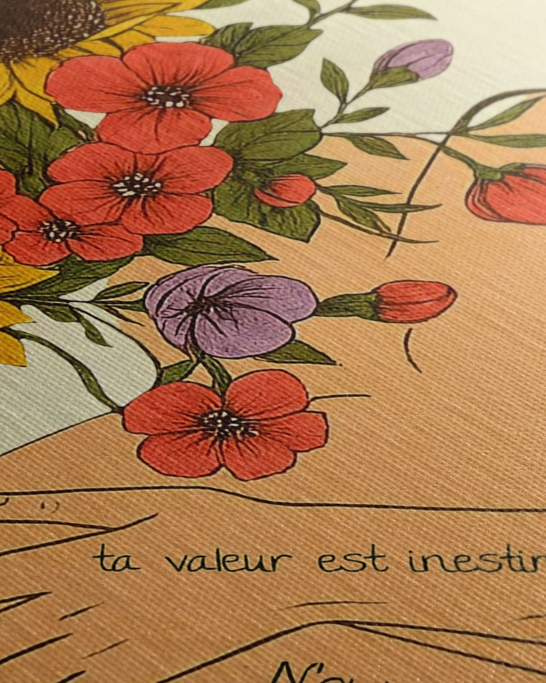 Sin retrovisores, veo la vida en flores 