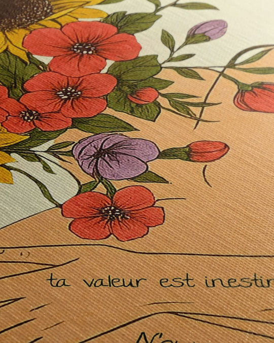 Sin retrovisores, veo la vida en flores 