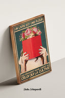 Un libro es una flor que florece en la mente de quien la cultiva 