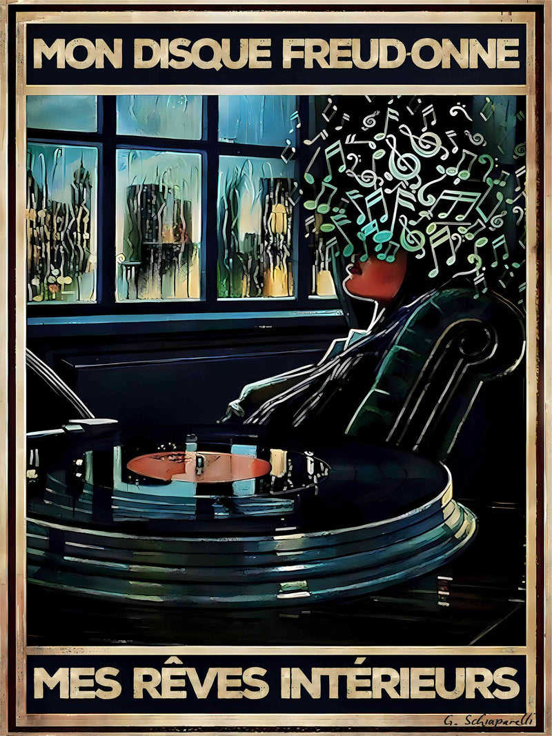 Meine Freud-Platte nährt meine inneren Träume 