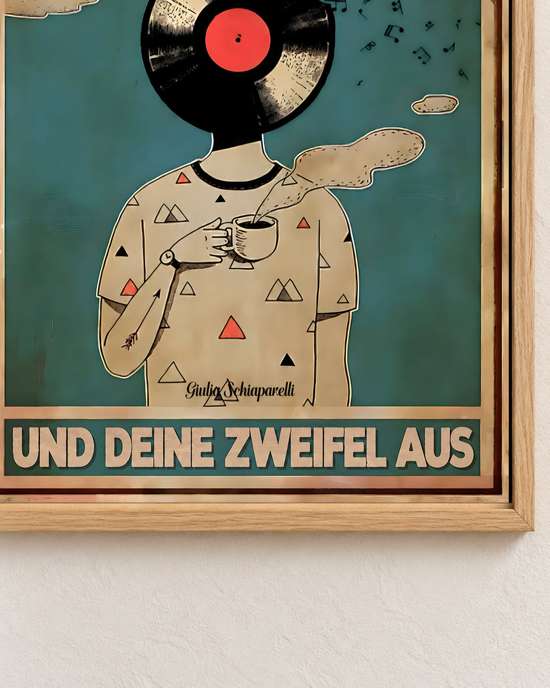 Atme den Duft neuer Möglichkeiten ein und deine Zweifel aus — Dekorativer Rahmen nicht enthalten