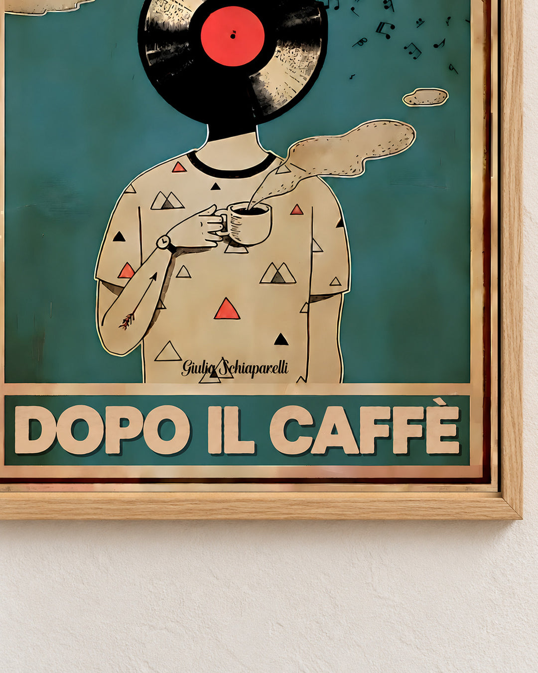 Tutto è possibile dopo il caffè — Cornice decorativa non inclusa