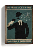 El sueño vuela hacia su música interior 