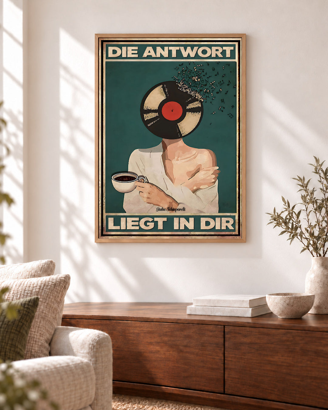 Die Antwort liegt in dir — Im Wohnzimmer