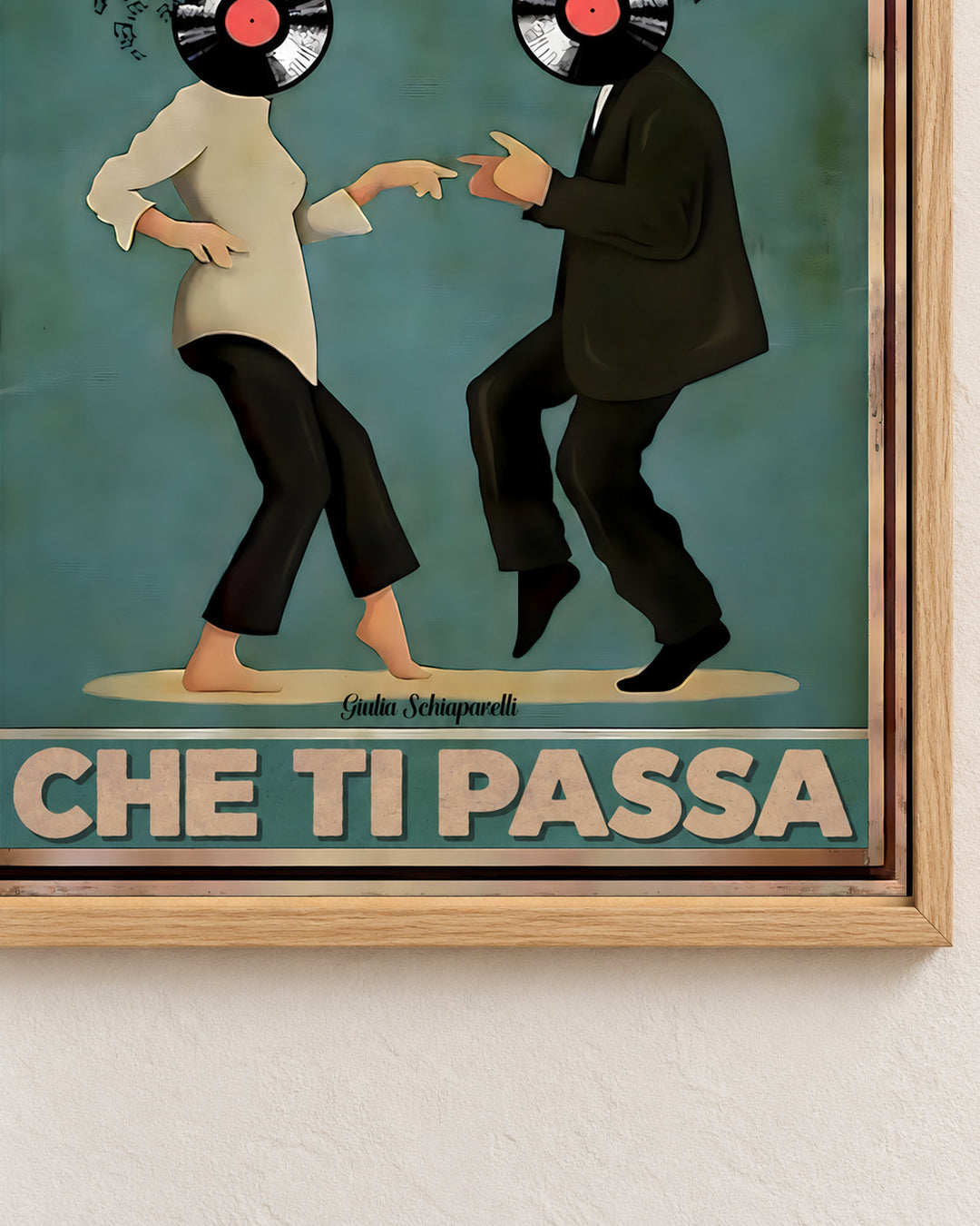 Balla che ti passa — Cornice decorativa non inclusa