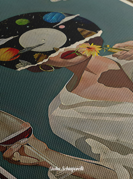 Toile - Die Welt ist einfach, wenn du das Universum anstrebst 