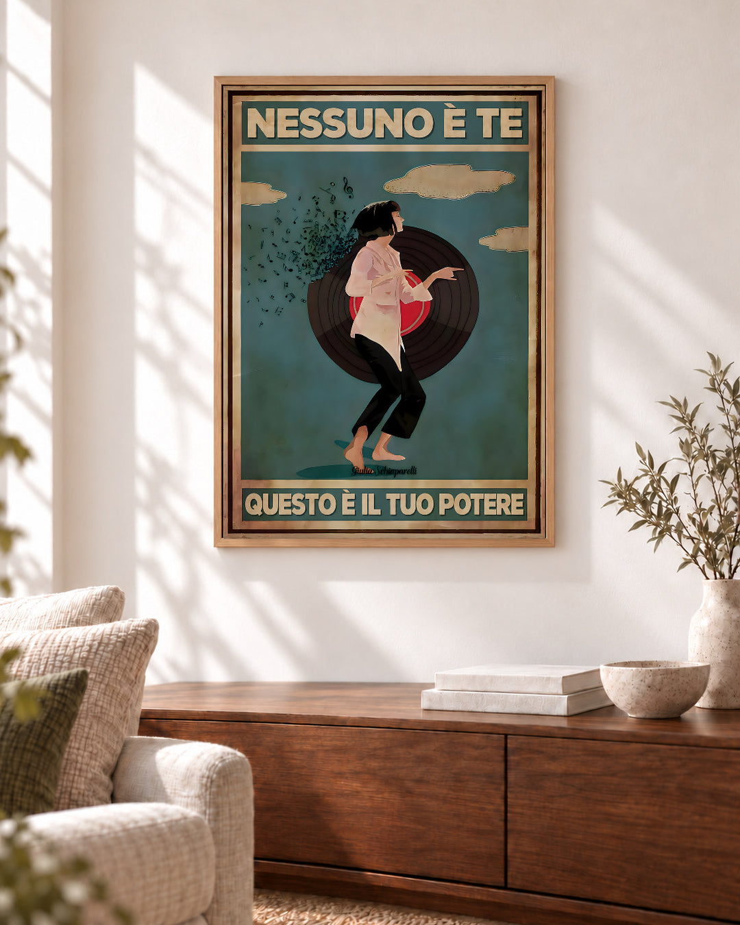 Nessuno è te, questo è il tuo potere — Cornice decorativa non inclusa