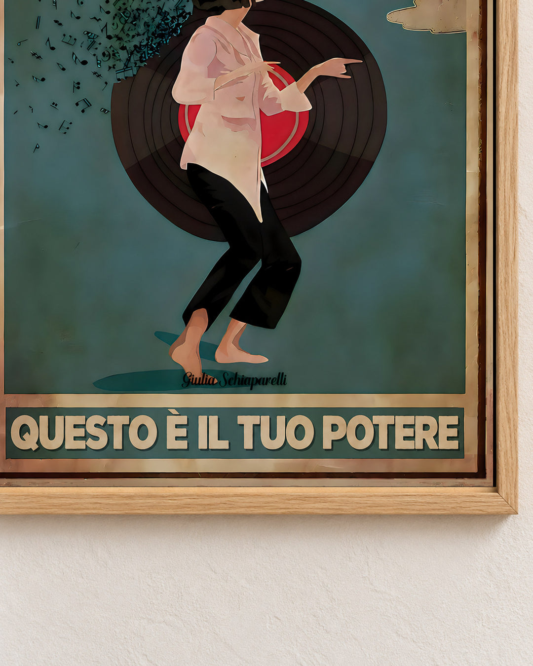 Nessuno è te, questo è il tuo potere — Cornice decorativa non inclusa
