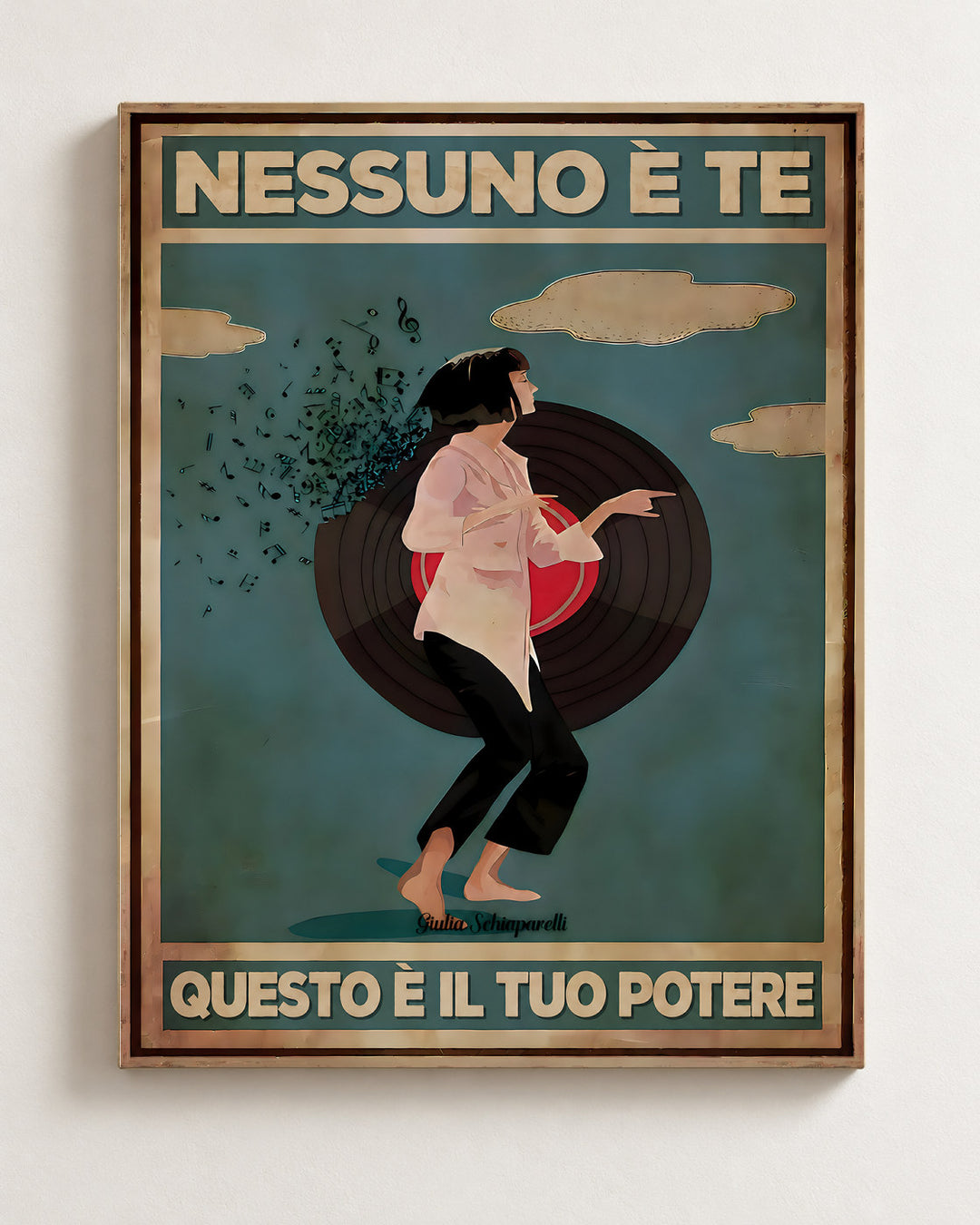 Nessuno è te, questo è il tuo potere — Cornice decorativa non inclusa