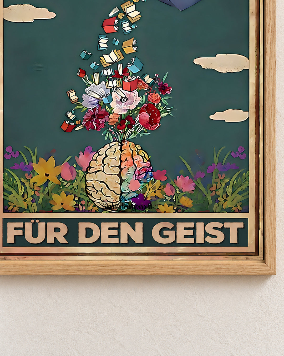 Lesen ist Nahrung für den Geist — Detail