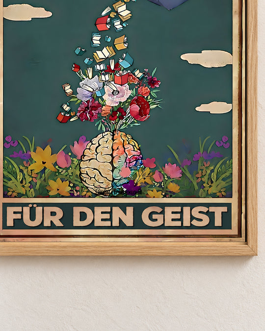 Lesen ist Nahrung für den Geist — Detail