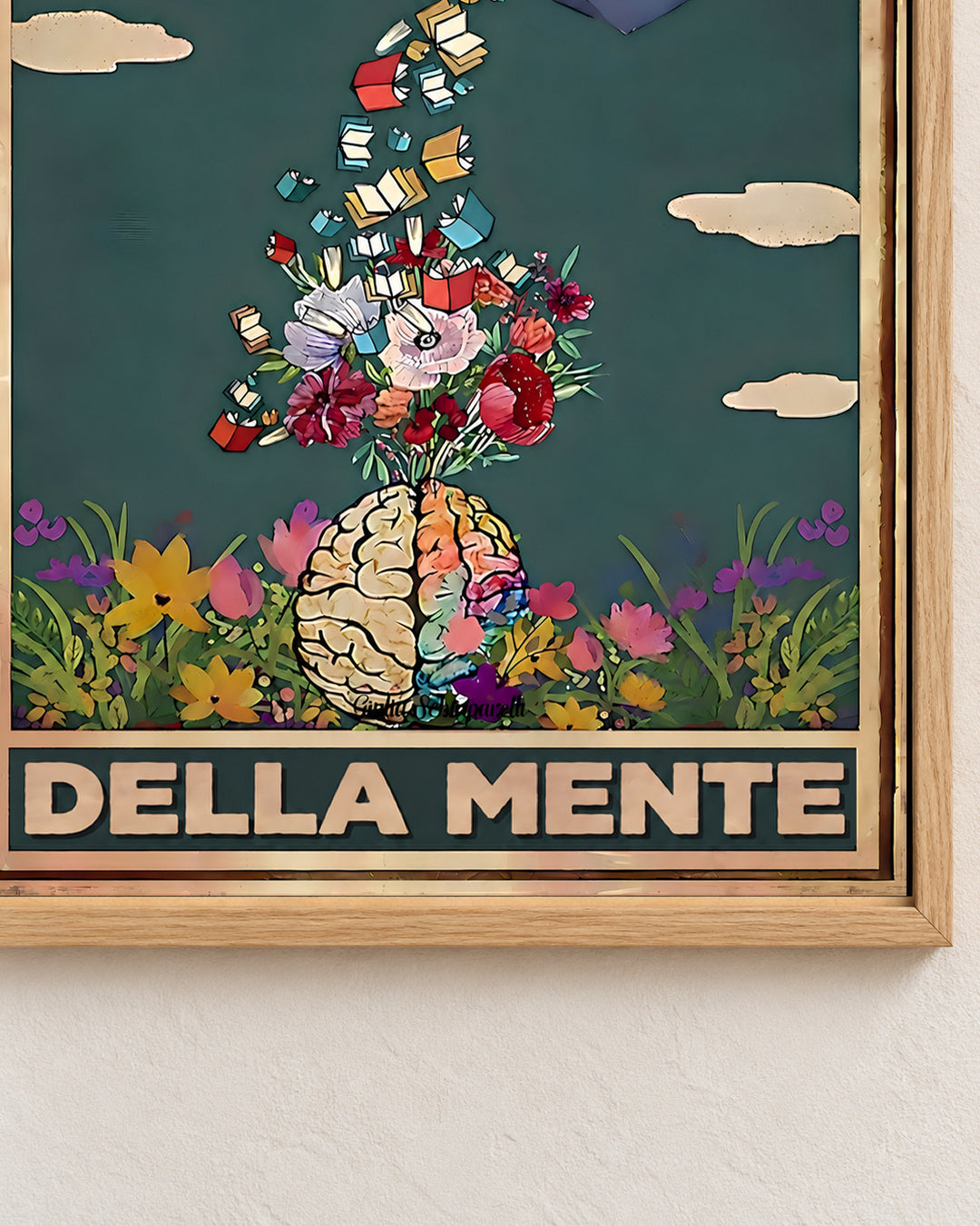 Leggere è il cibo della mente — Detail