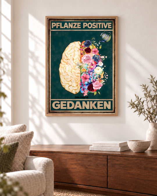 Pflanze positive Gedanken — Cadre_salon