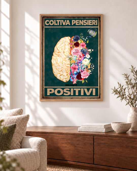 Coltiva pensieri positivi — Cadre_salon