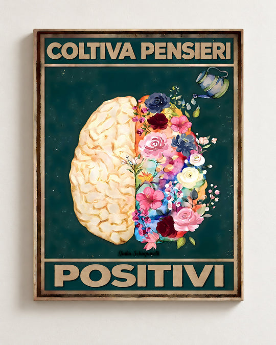 Coltiva pensieri positivi — Toile_face