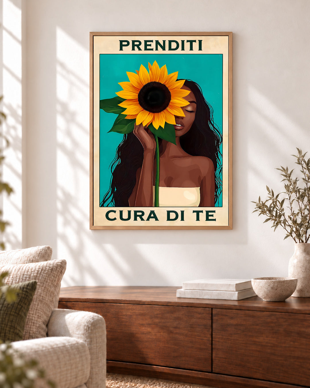 Prenditi cura di te — Cornice decorativa non inclusa