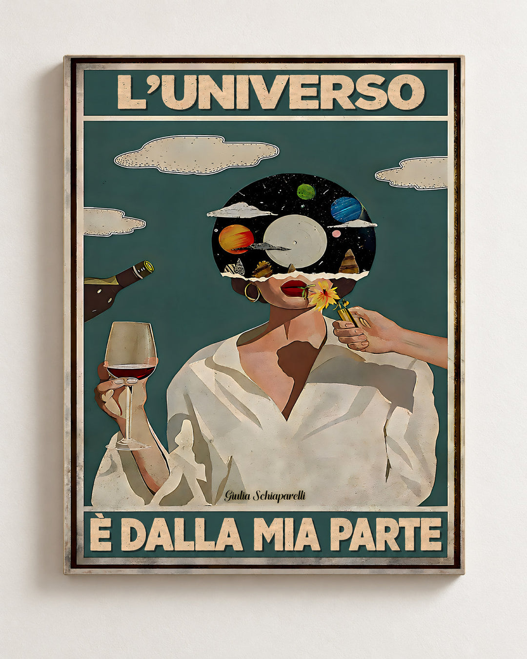 L’universo è dalla mia parte — Cornice decorativa non inclusa
