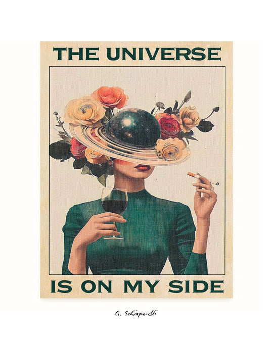 Das Universum ist auf meiner Seite 